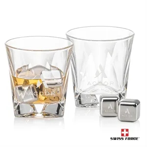 Swiss Force® S/S Ice Cubes & 2 Oakhaven OTR | https://www.bestnamebadges.com