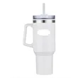40 oz Inner Plastic Travel Mug w/ Handle and Straw | https://www.bestnamebadges.com