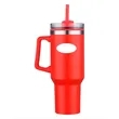 40 oz Inner Plastic Travel Mug w/ Handle and Straw | https://www.bestnamebadges.com