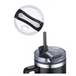 40 oz Inner Plastic Travel Mug w/ Handle and Straw | https://www.bestnamebadges.com
