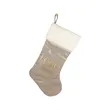 Velvet Christmas Stockings | https://www.bestnamebadges.com