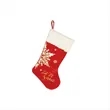 Velvet Christmas Stockings | https://www.bestnamebadges.com