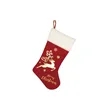 Velvet Christmas Stockings | https://www.bestnamebadges.com