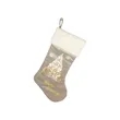 Velvet Christmas Stockings | https://www.bestnamebadges.com