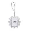 Snowflake Square Photo Frame(Small) | https://www.bestnamebadges.com