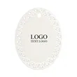 Lace Style Full Color Ceramic Ornaments | https://www.bestnamebadges.com