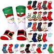 Christmas Jacquard Socks | https://www.bestnamebadges.com