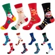 Christmas Jacquard Socks | https://www.bestnamebadges.com
