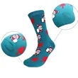Christmas Jacquard Socks | https://www.bestnamebadges.com