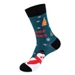 Christmas Jacquard Socks | https://www.bestnamebadges.com
