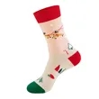 Christmas Jacquard Socks | https://www.bestnamebadges.com