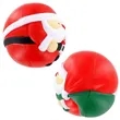 Prime Line Holiday Christmas Santa Shape Stress Ball | https://www.bestnamebadges.com
