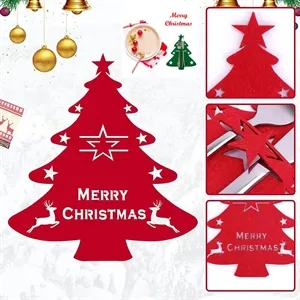 Felt Christmas Tree Cutlery Cover