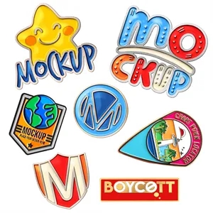 1" Custom Soft Enamel Lapel Pin ( Full Color )