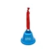 Custom Ornament Bell with Ribbon | https://www.bestnamebadges.com