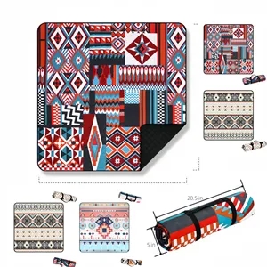 Portable outdoor camping waterproof picnic mat