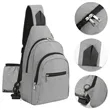 Classic Crossbody Sling Bag Backpack | https://www.bestnamebadges.com