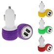 Dual USB Port Car Charger | https://www.bestnamebadges.com