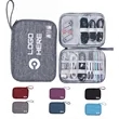 Portable Travel Electronics Cable Organizer Bag | https://www.bestnamebadges.com