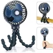 Octopus Foldable Fan | https://www.bestnamebadges.com