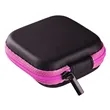 Square Ear-bud Case Portable | https://www.bestnamebadges.com