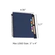 Spiral Steno Notebook With Sticky Notes & Pen | https://www.bestnamebadges.com