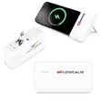 4500mAh Dual Connector Capsule Power Bank with Stand | https://www.bestnamebadges.com