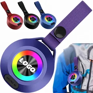 Outdoor Mini Portable Waterproof Led Colorful Light Speaker
