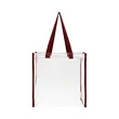 Clear Stadium Tote Bag | https://www.bestnamebadges.com