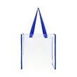 Clear Stadium Tote Bag | https://www.bestnamebadges.com