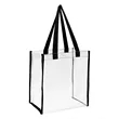 Clear Stadium Tote Bag | https://www.bestnamebadges.com