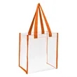 Clear Stadium Tote Bag | https://www.bestnamebadges.com