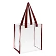 Clear Stadium Tote Bag | https://www.bestnamebadges.com