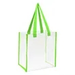 Clear Stadium Tote Bag | https://www.bestnamebadges.com