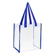 Clear Stadium Tote Bag | https://www.bestnamebadges.com