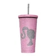 16 Oz Bling Diamond Straw Cup | https://www.bestnamebadges.com