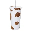 16 Oz Bling Diamond Straw Cup | https://www.bestnamebadges.com