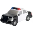 Police Car Shaped Stress Reliever With Key Chain | https://www.bestnamebadges.com