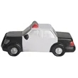 Police Car Shaped Stress Reliever With Key Chain | https://www.bestnamebadges.com