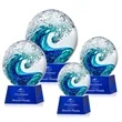 Surfside Award on Robson Blue | https://www.bestnamebadges.com