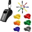 Colorful Emergency Whistle with Lanyard | https://www.bestnamebadges.com