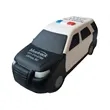 Police Car Stress Reliever | https://www.bestnamebadges.com