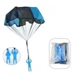 Hand Throwing Mini Parachute Toy | https://www.bestnamebadges.com