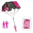 Hand Throwing Mini Parachute Toy | https://www.bestnamebadges.com