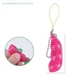 3Pcs Squeeze-A-Bean Edamame Keychain | https://www.bestnamebadges.com