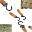 Leather S Hook | https://www.bestnamebadges.com