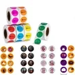 Custom 1" Circle Labels On Rolls | https://www.bestnamebadges.com