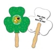 Full Color Custom Design & Shape Hand Fan | https://www.bestnamebadges.com