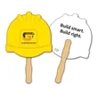 Full Color Custom Design & Shape Hand Fan | https://www.bestnamebadges.com