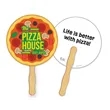 Full Color Custom Design & Shape Hand Fan | https://www.bestnamebadges.com